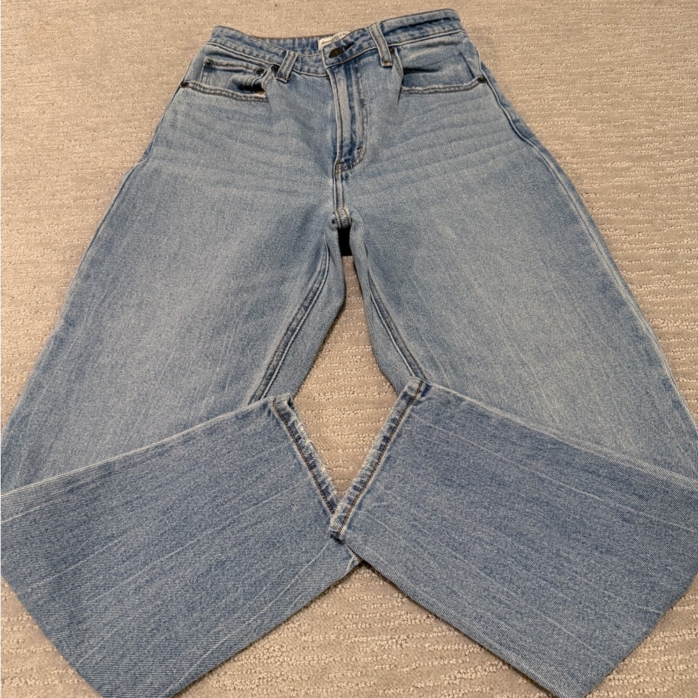 Abercrombie & Fitch Light Blue Flare Jeans